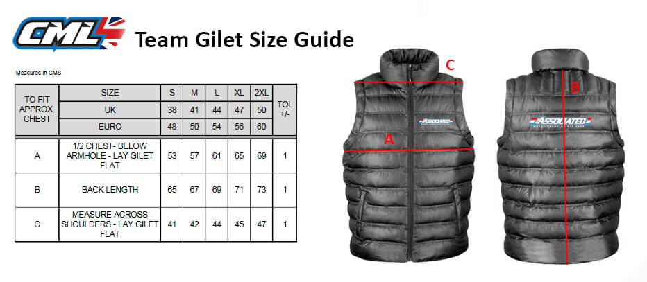 AE Gilet Size